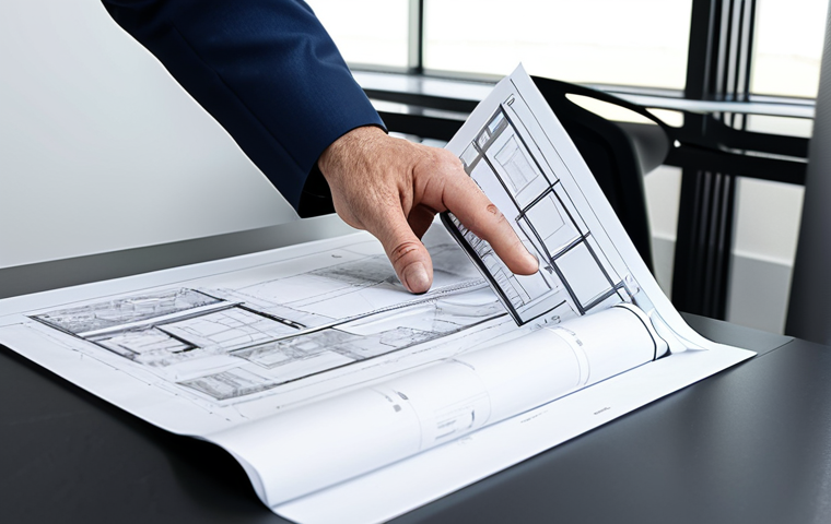 **

"A professional architect, fully clothed in modest office attire, reviewing blueprints in a bright, modern office space. Safe for work, appropriate content, perfect anatomy, natural proportions, professional, family-friendly, well-formed hands, proper finger count."

**