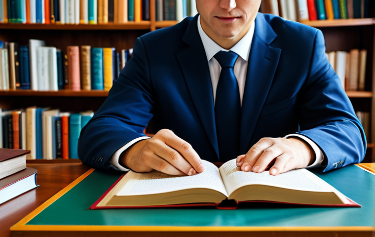 몬테네그로어 배우기 - ** "A person studying a Montenegrin language book at a desk. The book has both Cyrillic and Latin al...