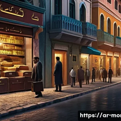 몬테네그로 유명 범죄 사건 - A detailed digital art scene of a bustling Montenegrin city street at dusk, highlighting the economi...