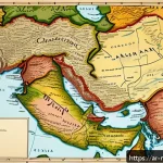몬테네그로와 유고슬라비아 - A detailed map-style illustration of the Balkans region showcasing the complex ethnic and religious ...